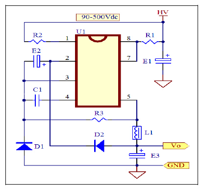 220v轉12v-220v轉5v電路圖-高耐壓IC，電源模塊